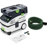 Festool Aspirateur 18V CLEANTEC CTLC MINI I-Basic (sans batterie ni chargeur) - - 577065