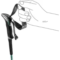 LEKI - Bâtons de trekking en aluminium - Makalu Lite en Aluminium - Gris