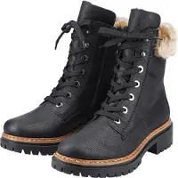 Rieker Bottines à lacets noir