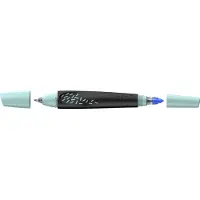 Schneider Tintenroller Breeze, mit Kugelspitze, M, königsblau, schwarz-mint (1x)