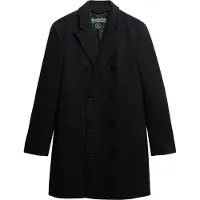 Superdry Merchant Town Coat Noir L Homme