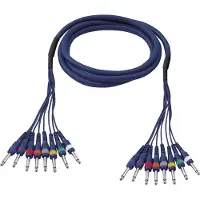 DAP-Audio Dap FL63600 Octopaire - 6 m - Câble audio - Jack Mono M/M - Octopaire - Solide