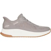 SKECHERS Baskets basses 'Slip-Ins: Bobs Squad 4 - Staple Look' gris