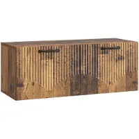 vidaXL Meuble TV mural en bois vieilli 78,5 x 31 x 30 cm