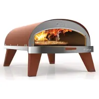 ZiiPa Piana Gas-Pizzaofen Farbe Terrakotta
