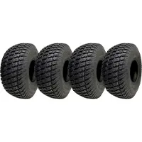 Wanda 15x6.00-6 Pneus pour tondeuse à gazon Tondeuse autoportée Tubeless P332 4ply (Lot de 4)