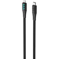 Havit CB6255 - Câble de charge USB type C vers Lightning, 1 m (noir)