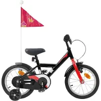vidaXL Vélo pour enfant 12 pouces, pour les 2-4 ans, noir