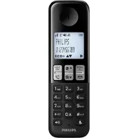 Philips D2551B/01- Téléphone DECT sans fil avec 1 combiné et répondeur