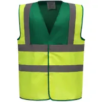 Yoko Pack 50 Gilet haute visibilit? Paramedic Green/Hi Vis Yellow - Yoko YHVW100 - Taille 3XL