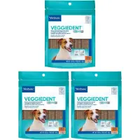 Virbac Veggiedent Fresh S (5-10 kg) chiens à mâcher 15 pièces