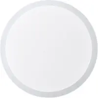 Brilliant Applique et plafonnier LED brillant Vittoria G80566A05 pour salon ou chambre à coucher, en plastique/métal, pour intérieur, blanc - LED intégrée
