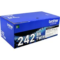 Brother Cartouche de toner - - TN-242BKTWIN - Noir - Pack de 2 - 2500 pages