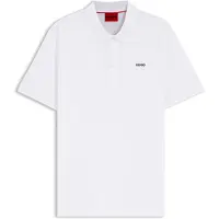 HUGO T-Shirt 'Donos' noir / blanc