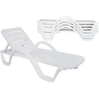 CLP set de 4 chaises longues Havana