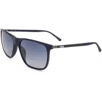FILA Lunettes de Soleil SFI299 57/17/140 Matt dark blue Acetate MAN SFI299