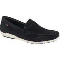 Rieker Chaussure basse 'Moccasins 09050' bleu foncé