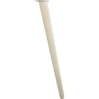 Wovar Pied de table bois hêtre 720 mm - Par pièce