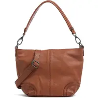The Chesterfield Brand Cuir sac à épaule bandoulière Lucy Small Hobo Bag Cognac brun