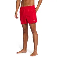 Nike 5 Inch Swim Shorts Homme - Maillots de bain, Rouge - Taille XS - Poly Mesh