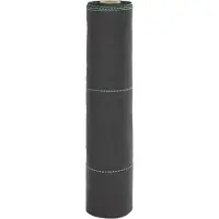 vidaXL Membrane anti-mauvaises herbes noir 0,5x200 m PP