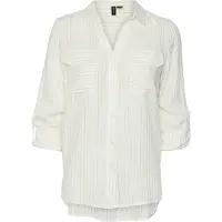 Vero Moda Chemisier '10321777' blanc cassé
