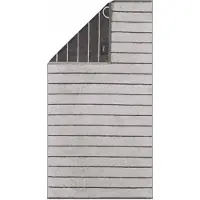 Cawö Serviette de douche vert / platine