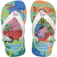 Havaianas Tongs Peppa Pig Bébé - Blanc, Blanc
