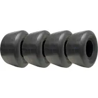 Parnells 18x9.50-8 Smooth Lawnmower Tyres 4-ply Tubeless P607 Pattern 425kgs (Set of 4)