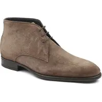 Giorgio Armani Chaussure Boy Daim Taupe