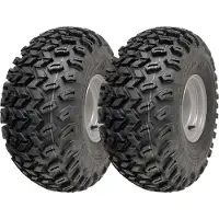 Parnells 22x11.00-8 Utility ATV Tyres P334 Wheels 4ply 4 Inch PCD Steel Rims (Set of 2)