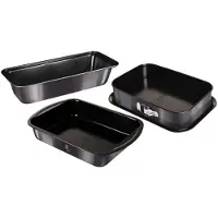 Berlinger Haus Moules à Gâteau BH-7634 Antiadhésif Graphite Métallique