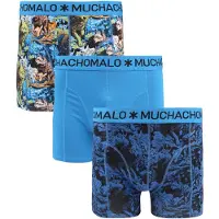 Muchachomalo Boxer-shorts Lot de 3 Wolfy Multicoloré Bleu taille XL