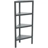 TATAY Lombok Book Shelf 4 Shelves Gris