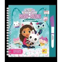 Lisciani Livre de coloriage Waterbook, +3 ans, Gabby's Dollhouse and kittens,
