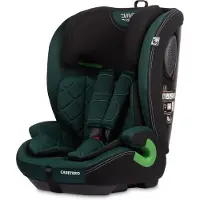 Caretero , Siège auto i-Size pour enfants, Siège auto pour bébé à l'avant 76-150cm, Vivo vert émeraude