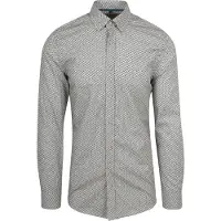 Suitable Chemise Impression Bleu