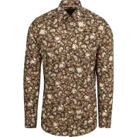 Suitable Chemise Impression Paisley Vert Beige