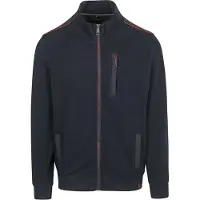 Casamoda Regular Fit Veste de sweat bleu, Unicolore
