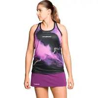 Trangoworld Gaube Sleeveless T-shirt Noir M Femme
