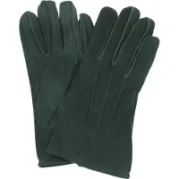 Suitable Gants Suede Vert Foncé