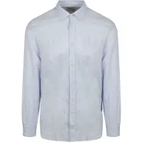 Scotch & Soda Linen Shirt Bleu Clair