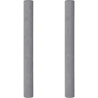vidaXL Non-tissé de peintre antidérapant 2 pcs. 5 m 180 g/m² Gris