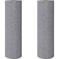 vidaXL Non-tissé de peintre antidérapant 2 pièces 50 m 220 g/m² Gris