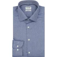 Olymp Chemise Dobby Level 5 Royal Bleu taille 37