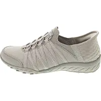 SKECHERS - Baskets slip-on pour femme BREATHE-EASY ROLL-WITH-ME 100593 TPE Taupe, pointure : 37 EU