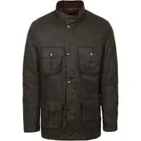 Barbour Manteau d’hiver 'Corbridge' vert foncé