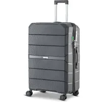 SKYCASES Urban Adventurer - Valise à main - Serrure à numéro - 44L - Roues pivotantes - Valise de voyage avec serrure à bagage - Trolley léger - Anthracite