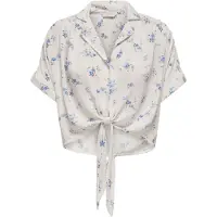 ONLY Chemisier 'ONLPAULA' bleu / bleu foncé / blanc