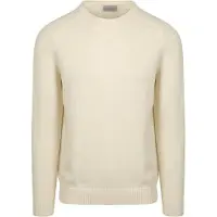 Suitable Pull Raw Écru Blanc cassé taille L